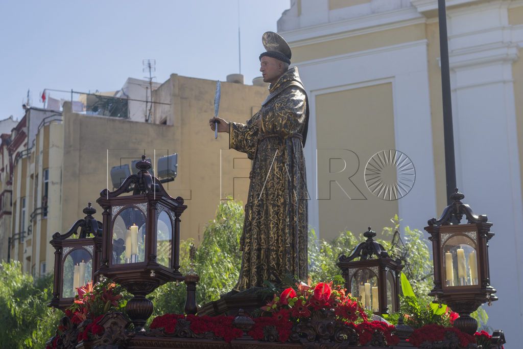 San Daniel en procesión