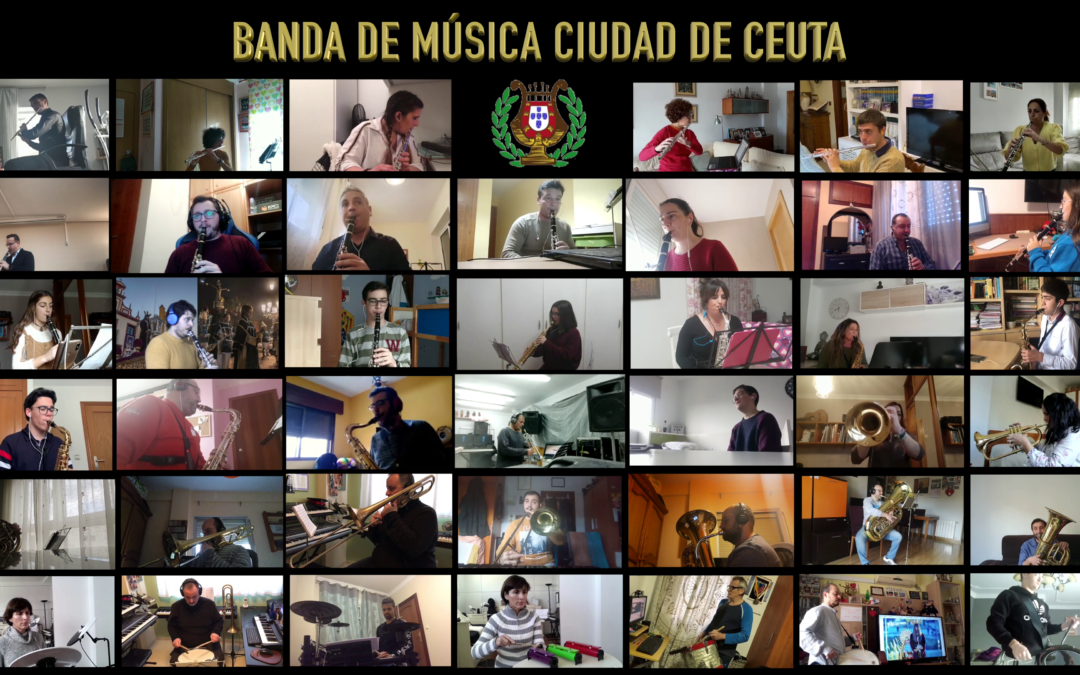 La banda de música ‘Ciudad de Ceuta’ presenta la pieza de este Lunes Santo
