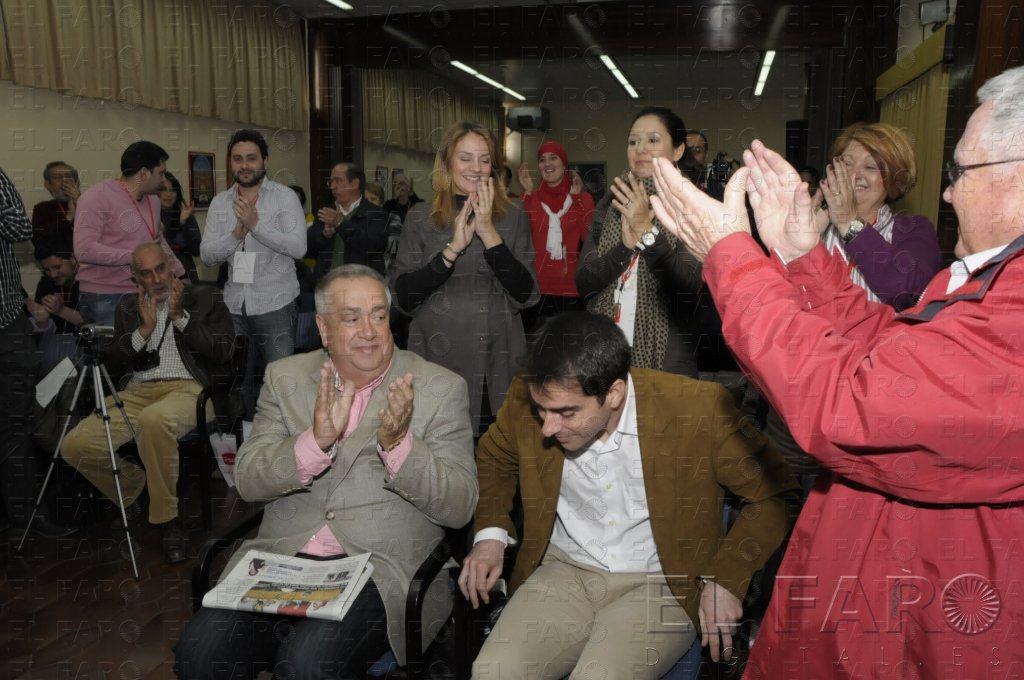 Momento de la proclamación de Carracao como secretario general