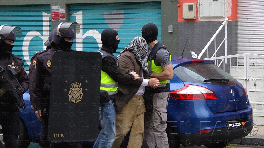 Imagen de la operación en Ceuta