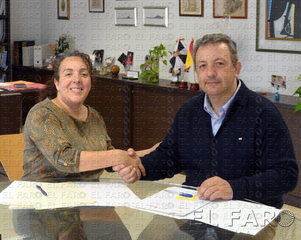 Imagen de archivo de la firma del convenio del pasado año.