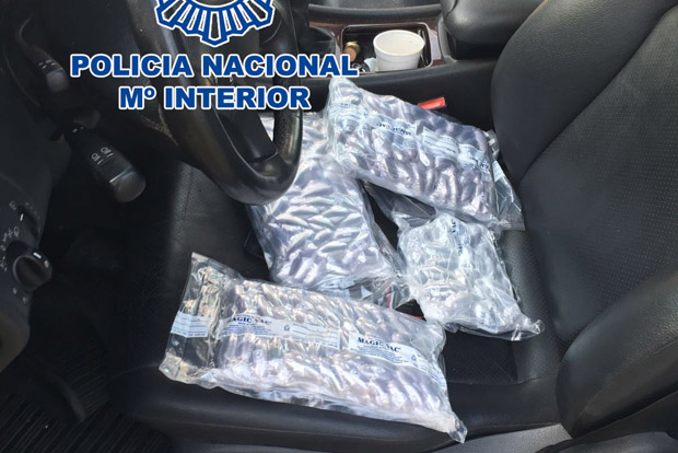 Así fue encontrada la droga.