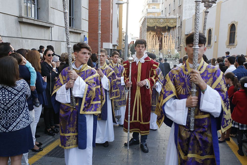 Ceuta. 13 abril 2017. Jesus Moron. Salida procesional de la Hermandad de Las Penas.