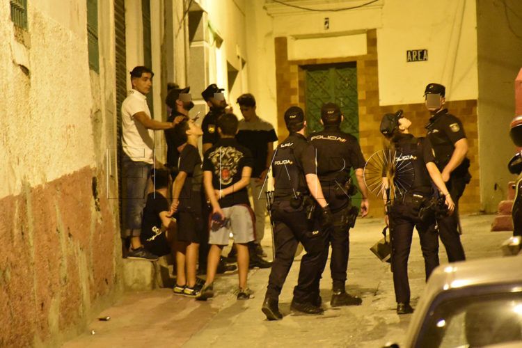 Imagen de archivo de un desalojo de okupas.