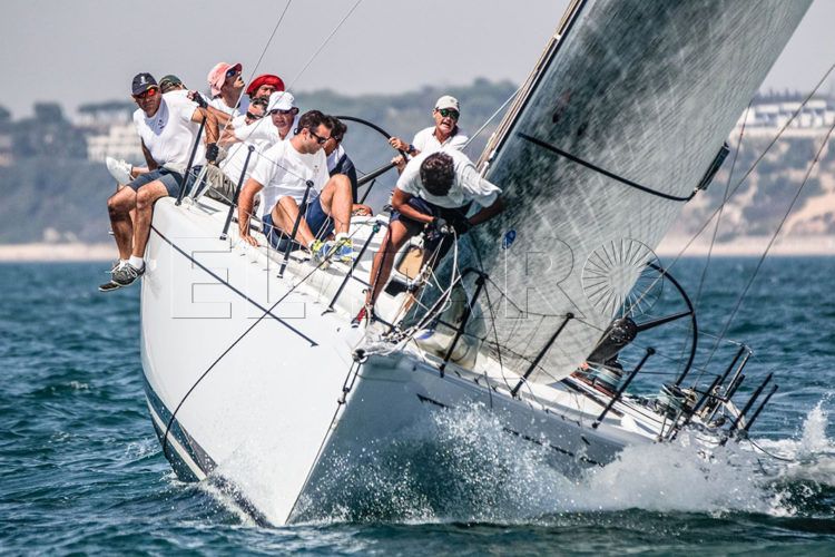 2017 in Bahía de Cadiz, SPAIN - AGOSTO 18: X durante Semana Náutica Puerto de Santa María. (Photo by Jesus DYañez for dymag.es)