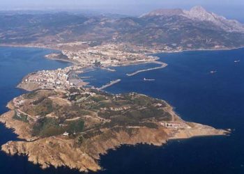 Ceuta desde el aire