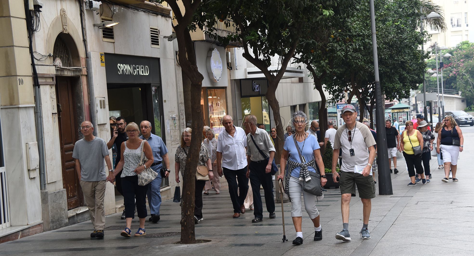Turistas Ceuta en el Revellín