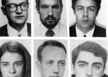 En la esquina derecha, Javier Sauquillo, asesinado en la matanza de Atocha