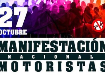 manifestacion motoristas