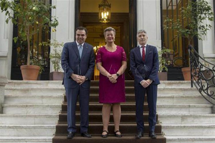 marlaska-margaritis-schinas-ylva-johansson