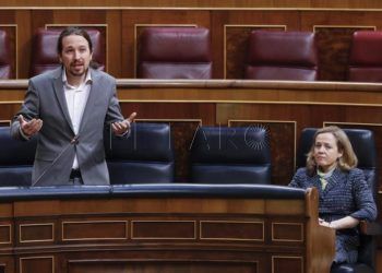 pablo-iglesias-nadia-calviño-congreso