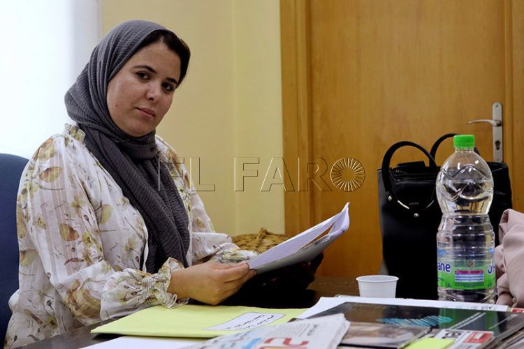 La representante de la Oficina Sindical de los Trabajadores Transfronterizos en Melilla, Atika Jatta