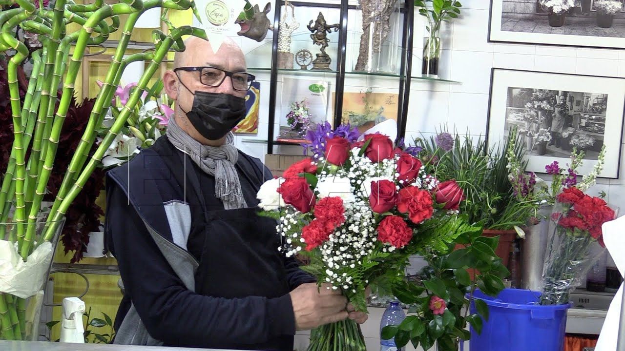 Rosas eternas, en ‘Floristería Goyo’
