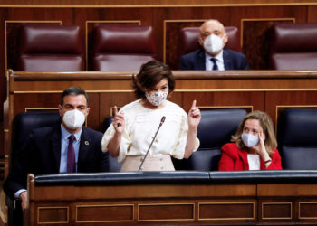 carmen-calvo-pedro-sanchez-nadia-calviño-rafael-simancas-psoe