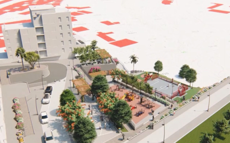 Reproducción del proyecto de obra para la urbanización de la plaza Nicargua