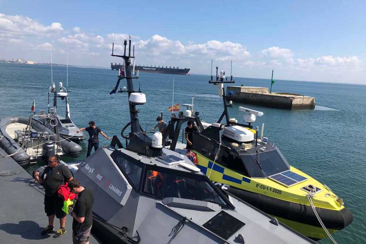 puerto-ceuta-embarcacion-usv-vendaval-ejercicios-otan-2