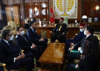 Sánchez llega a Rabat para reunirse con Mohamed VI