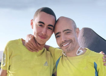 ismael dris y su hijo