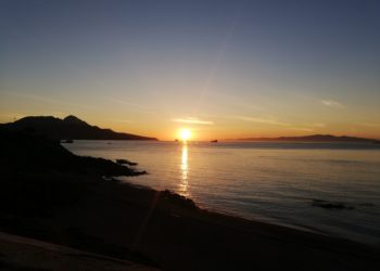 atardecer