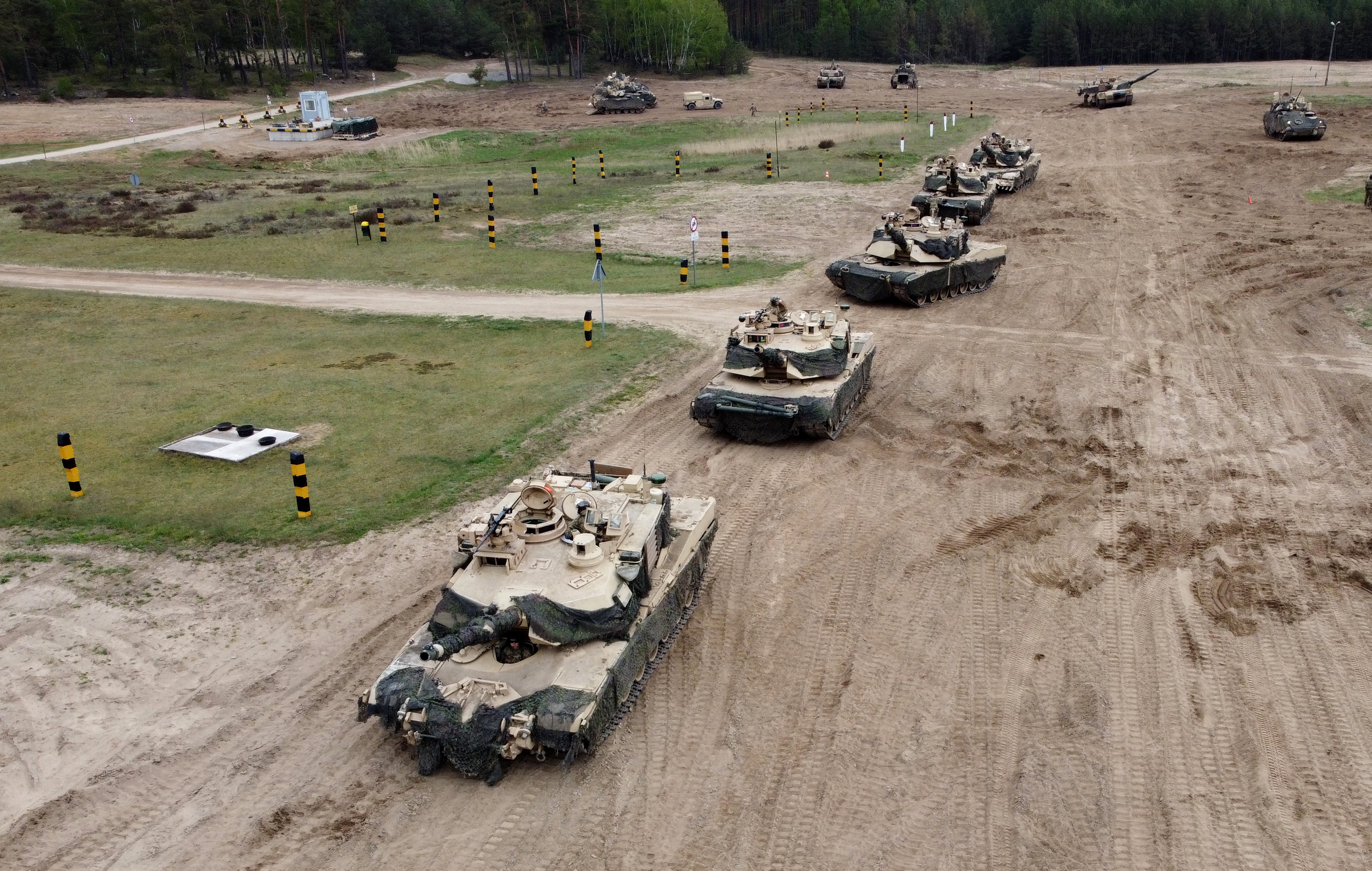 Defender Europe military exercise in Drawsko Pomorskie