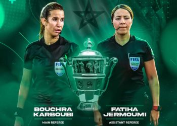 mujer arbitro marruecos