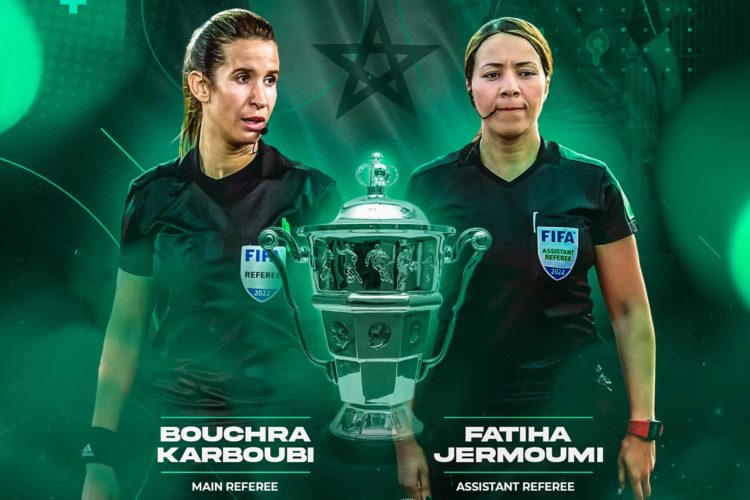 mujer arbitro marruecos