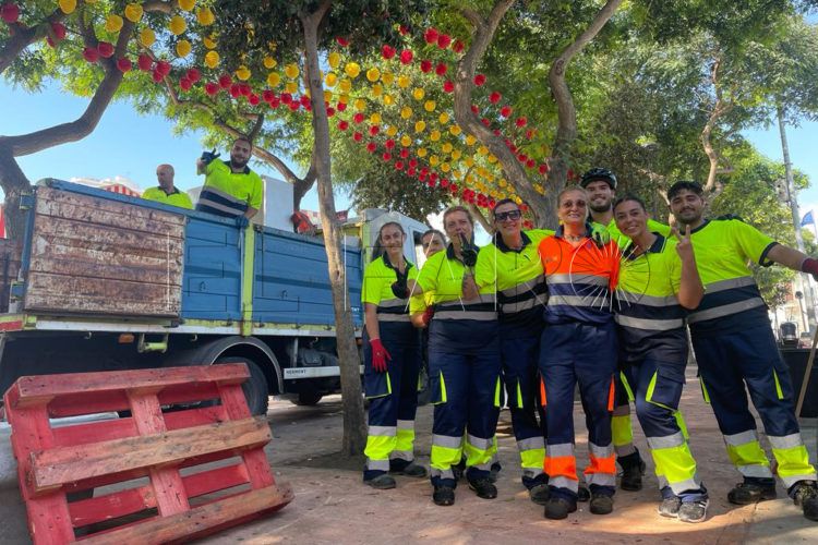 limpieza ferias patronales 2022