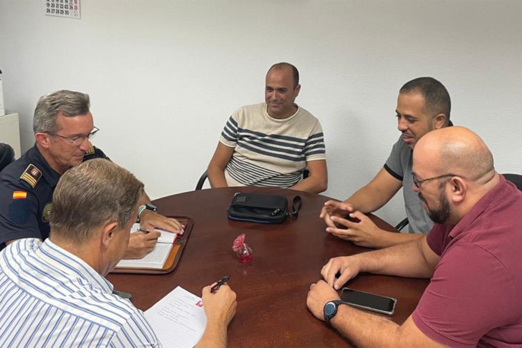 taxistas-reunión-Policía-Local