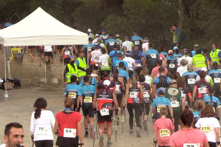 Marcha nórdica-ceuta