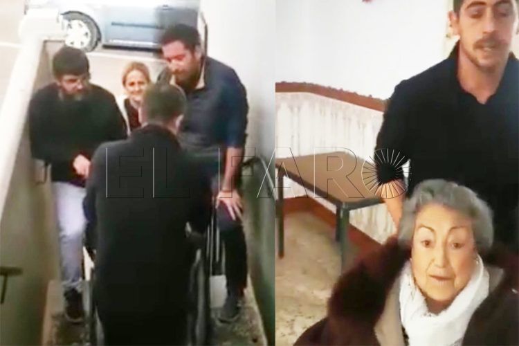 vergonzoso-accede-vecina-movilidad-reducida-santiago-apostol