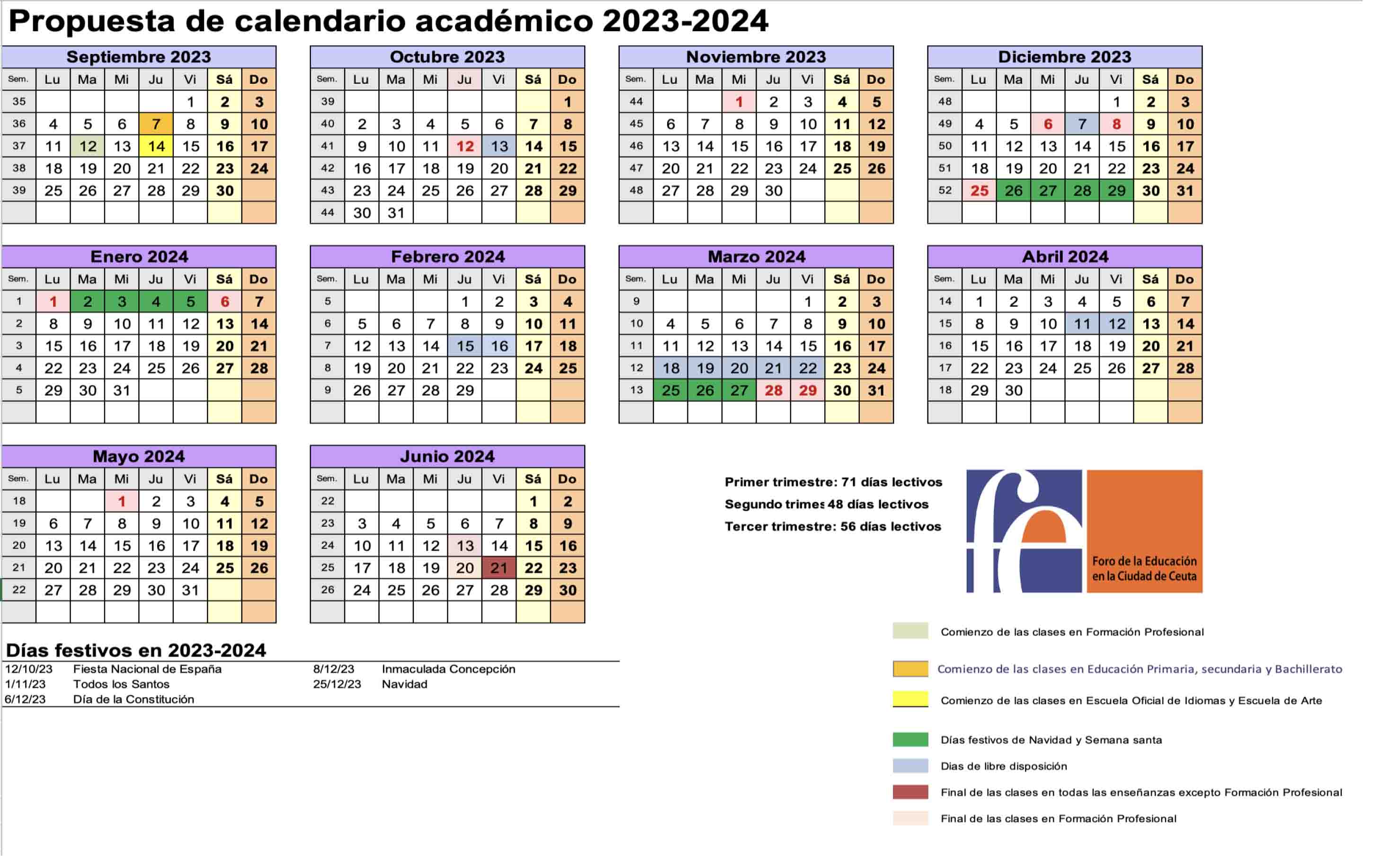 Calendario Escolar 2023 2024 Material Educativo Prima vrogue.co