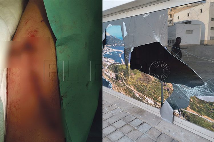 herida-cristal-plaza-nelson-mandela