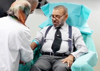 mohamed-rey-marruecos-dona-sangre-terremoto