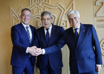 reunion-presidentes-federaciones-futbol-espana-marruecos-portugal