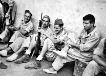 soldados-batallon-argel-tiradores-guerra-ifni