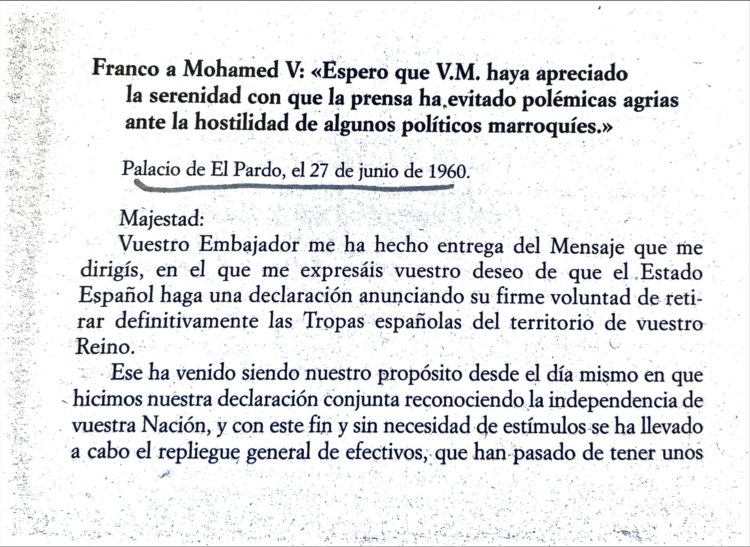 jefe-estado-comunica-rey-marruecos-cesen-tensiones-políticos-marroquies-Ifni