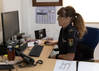 La inspectora Eva María Pérez García