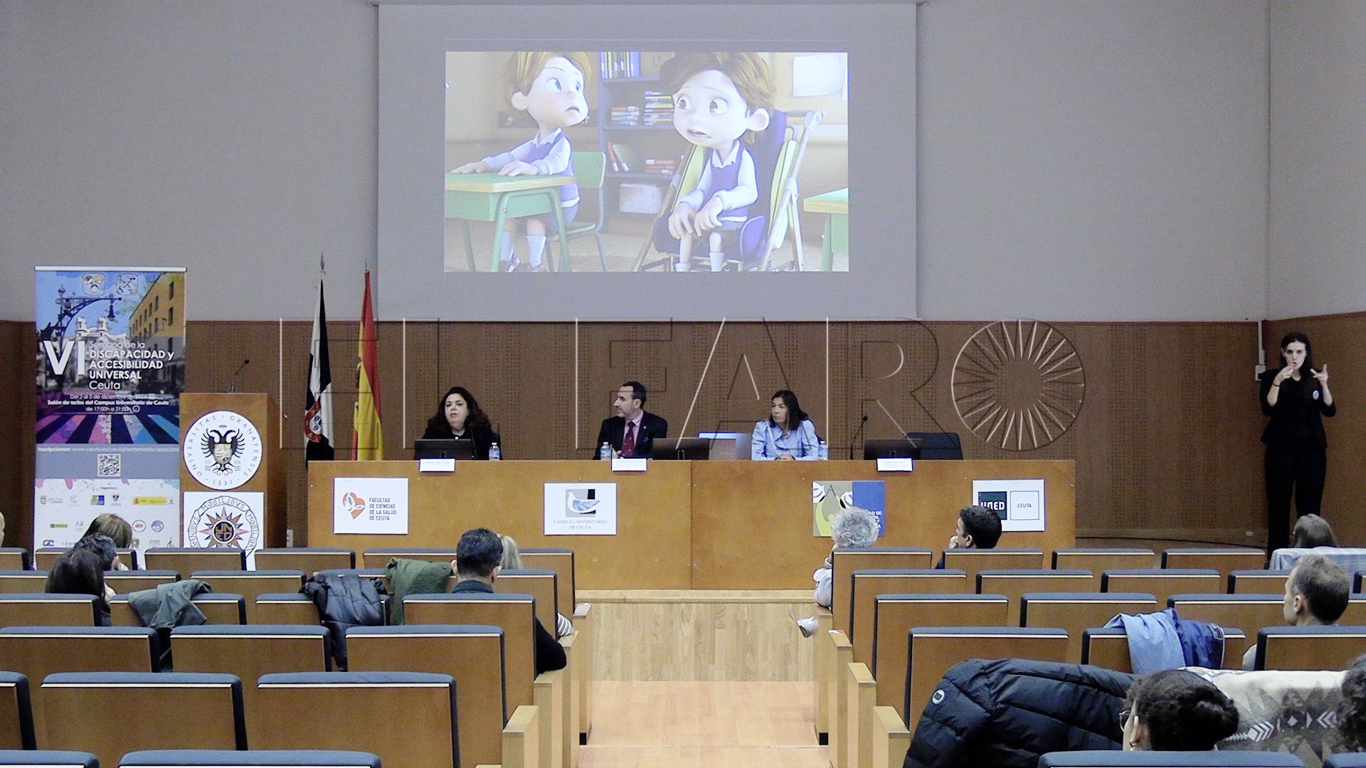 inauguracion-jornadas-discapacidad-accesibilidad-director-cine-pedro-solis-corto-cuerdas