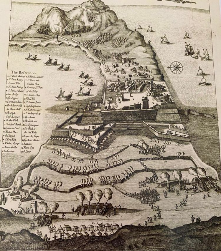 Las defensas de Ceuta 1695 y siglo XVIII.