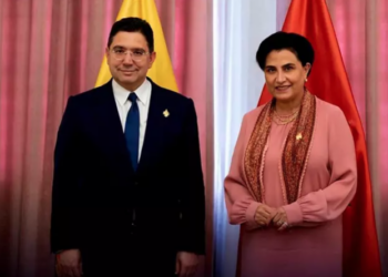 ministro-exteriores-marruecos-naser-burita-ministra-ecuador-gabriela-sommerfeld