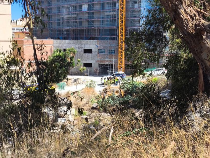 accidente-maquinaria-avenida-Lisboa-bomberos