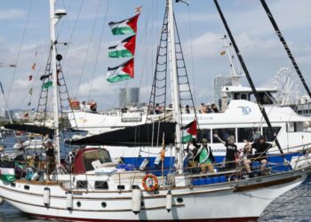 global-sumud-flotilla-veintena-barcos-activistas-rumbo-gaza