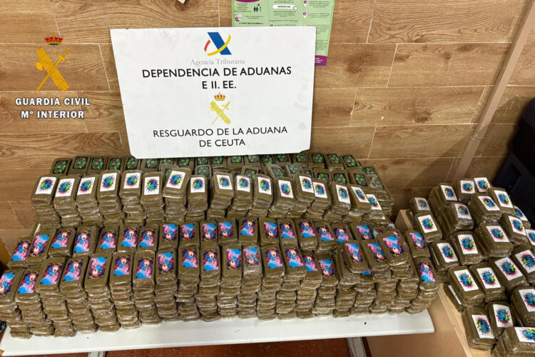 guardia-civil-117-kilos-hachis-marruecos-frontera-tarajal