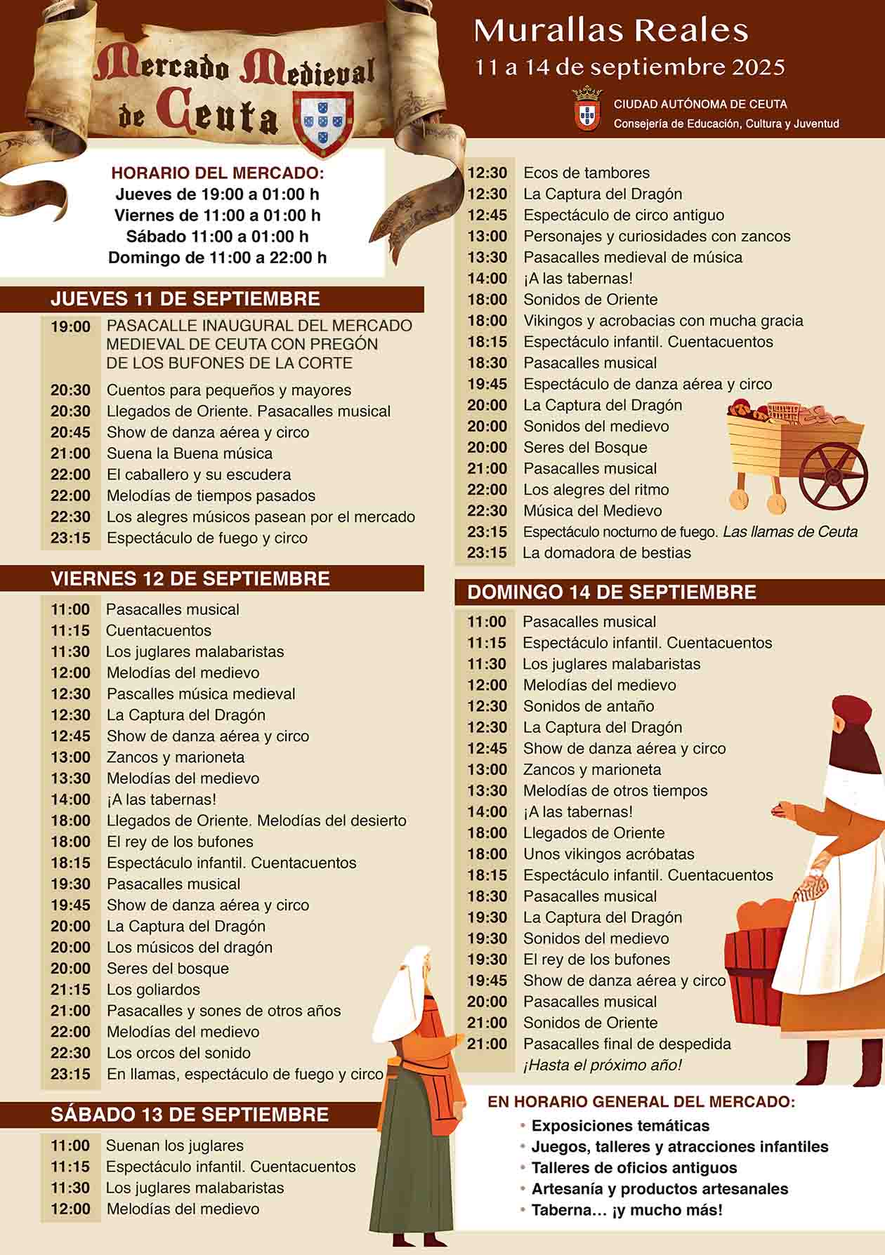 guia-no-perderse-mercado-medieval-ceuta-2025