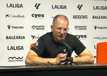 El técnico de la AD Ceuta habló en la rueda de prensa post partido de su equipo