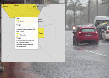 alerta-amarilla-ceuta-lluvias-tormentas-granizo-domingo