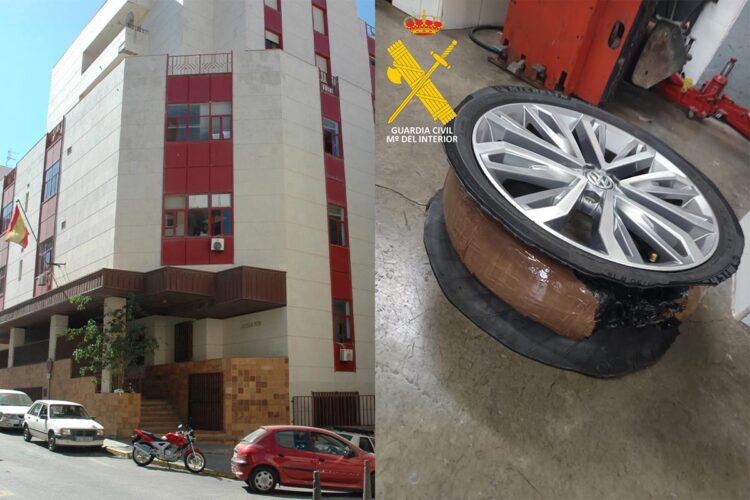 prision-conductor-coche-ruedas-llenas-hachis