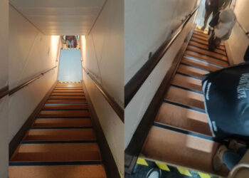 queja-escalera-Balearia