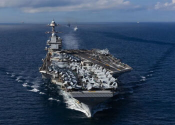 despliegue-estrategico-uss-gerald-ford-paso-estrecho