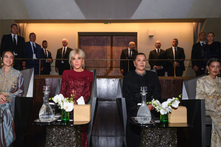 princesas-lalla-khadija-teatro-rabat-brigitte-macron